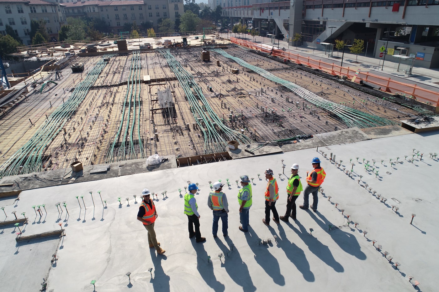 Equipe RARO Engenharia acompanhando a obra